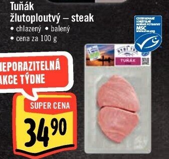 Tuňák žlutoploutvý steak Albert
