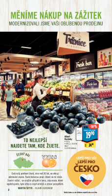 akční leták Albert 3.8.2022-9.8.2022