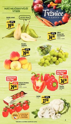 akční leták Albert 3.8.2022-9.8.2022