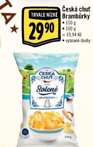 Brambůrky Česká chuť