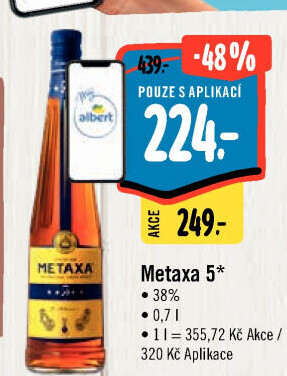 Brandy 5* Metaxa