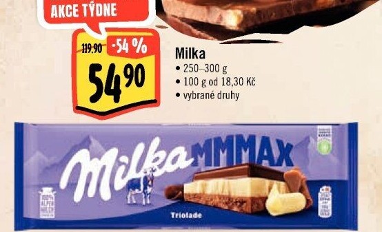 Čokoláda Milka