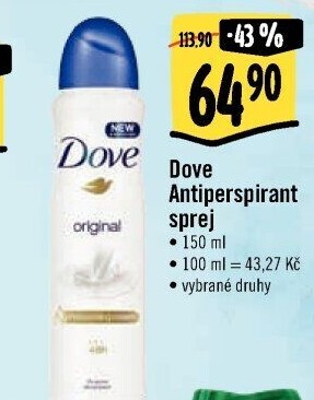 Deodorant sprej Dove