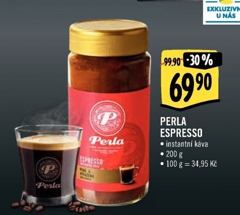 Instantní káva Espresso AH Perla