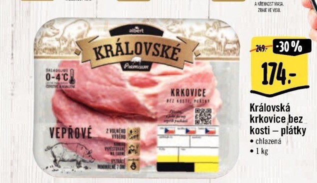 Královská krkovice bez kosti Albert