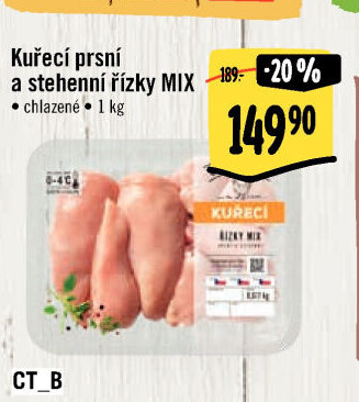 Kuřecí řízky mix Albert