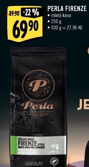 Mletá káva Firenze AH Perla