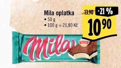 Oplatky Mila Sedita