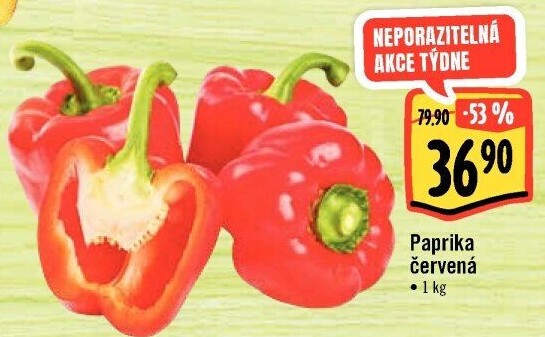 Paprika červená