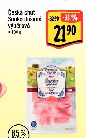 Šunka dušená výběrová Česká chuť