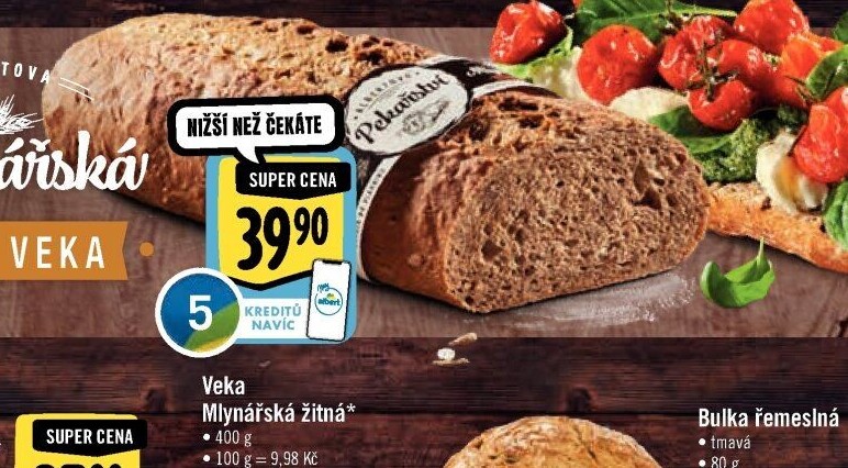 Veka Mlynářská žitná Albert