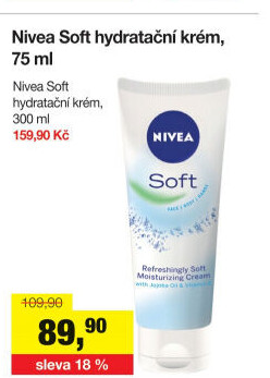 Krém hydratační Soft Nivea