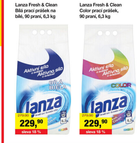 Prací prášek Lanza
