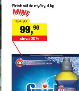 Sůl do myčky Finish
