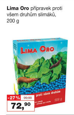 Přípravek proti slimákům Lima Oro