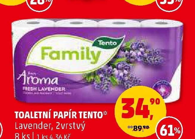 TOALETNÍ PAPÍR TENTO