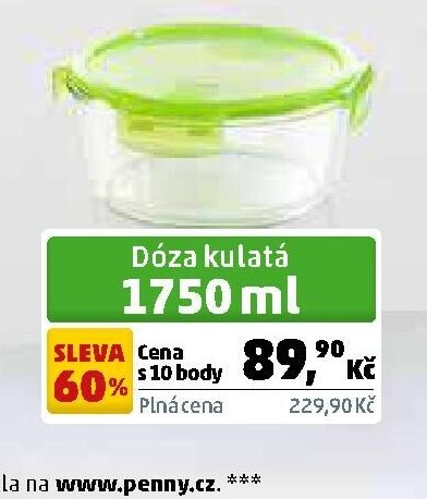 Dóza kulatá 1750 ml