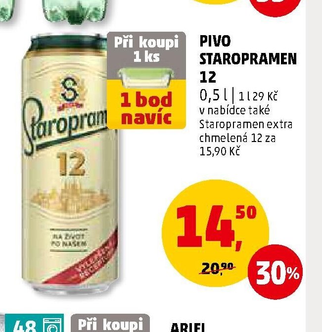 PIVO STAROPRAMEN 12 0,5 l