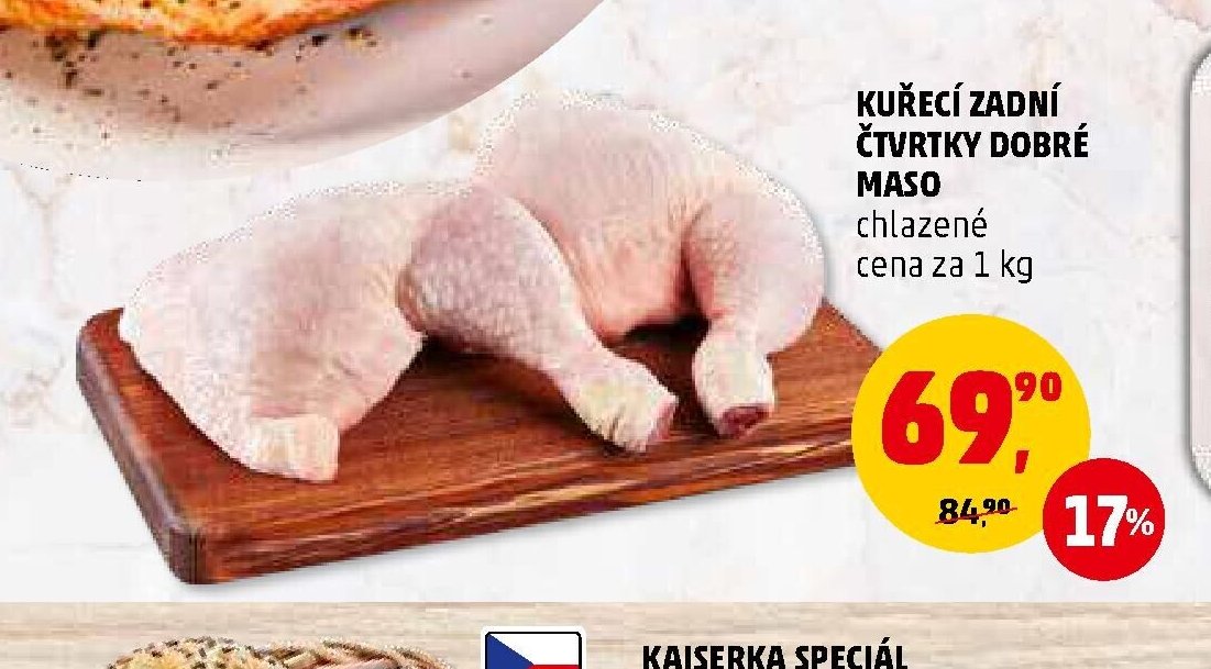 Kuřecí zadní čtvrtky Dobré maso