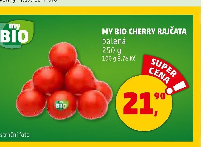 MY BIO CHERRY RAJČATA