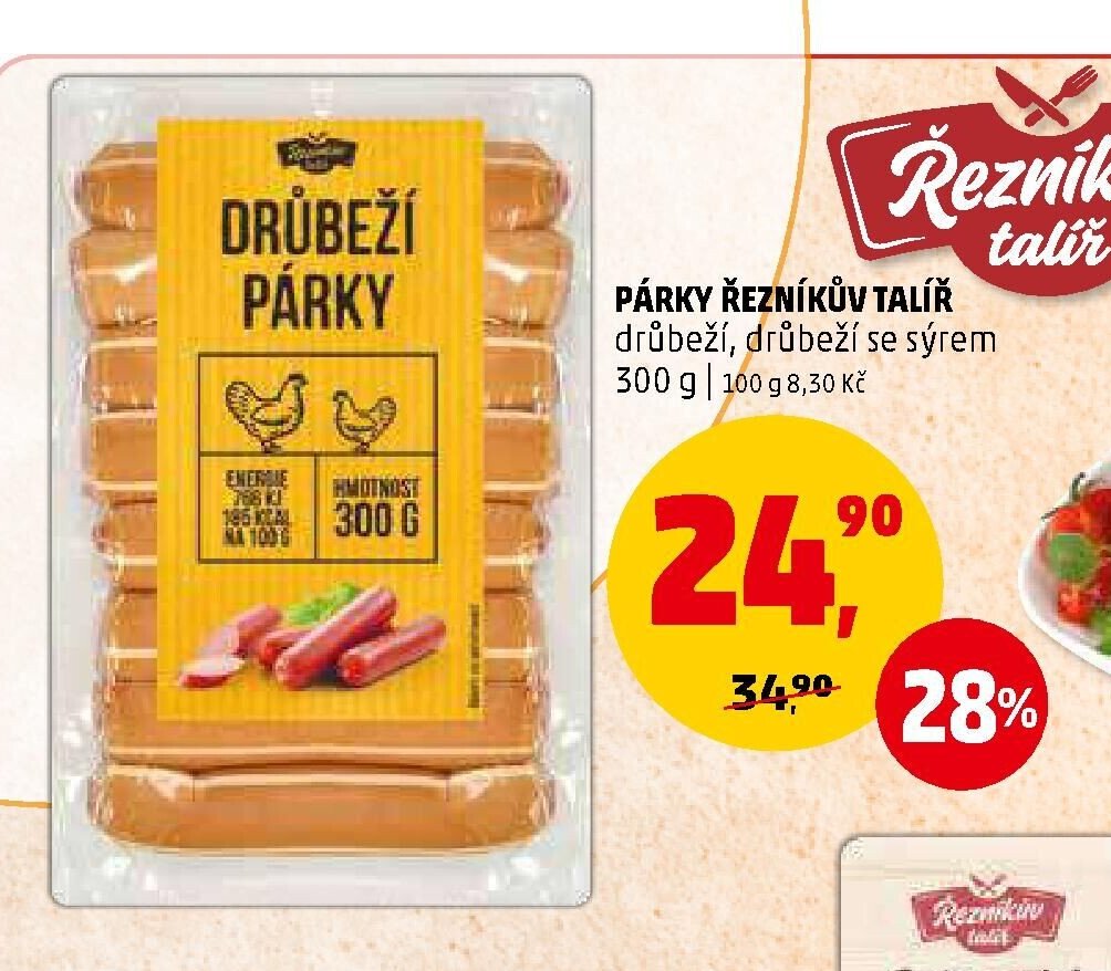 Párky Řezníkův talíř