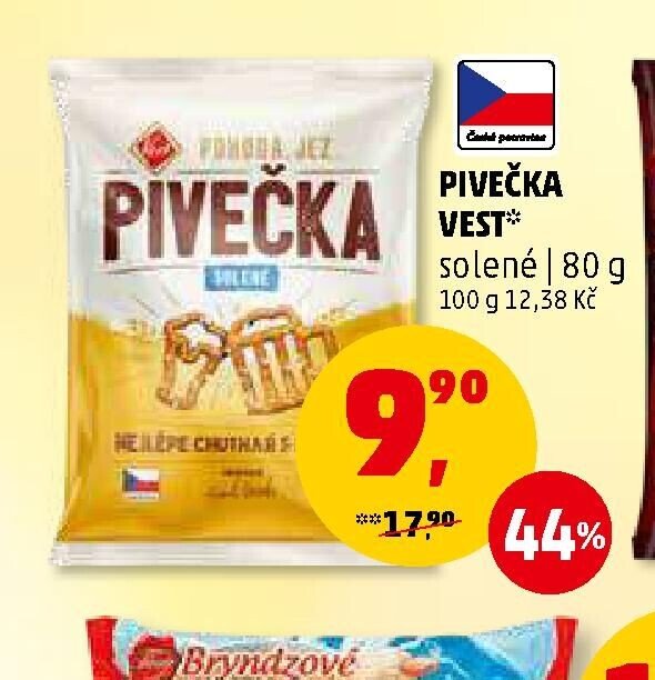 Pivečka Vest solené