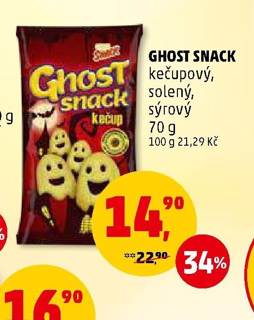 Ghost Snack kečupový