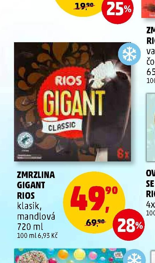 Zmrzlina Rios Gigant