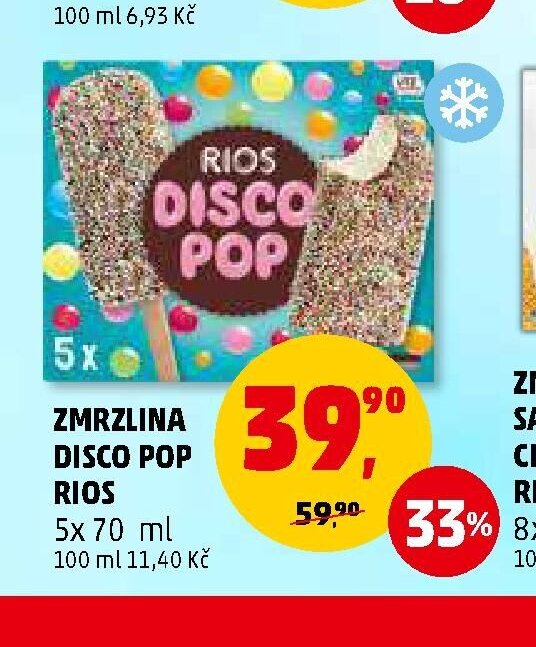Zmrzlina Disco Pop Rios
