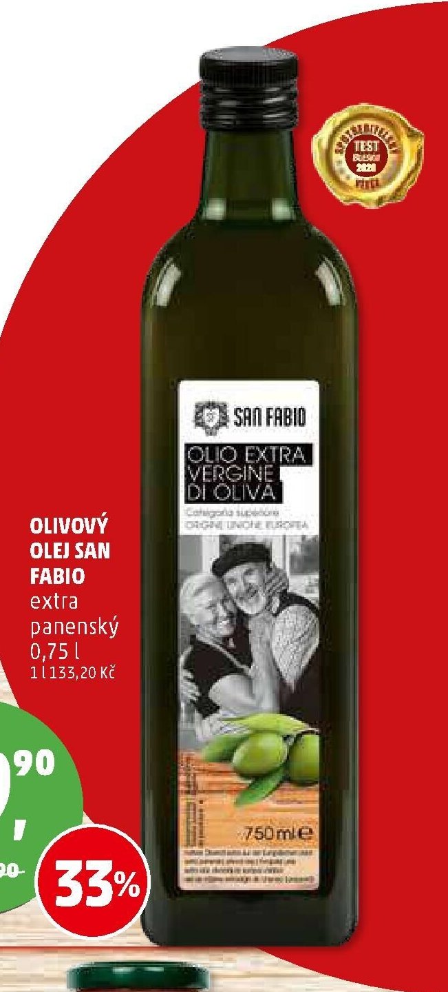 OLIVOVÝ OLEJ SAN FABIO extra panenský