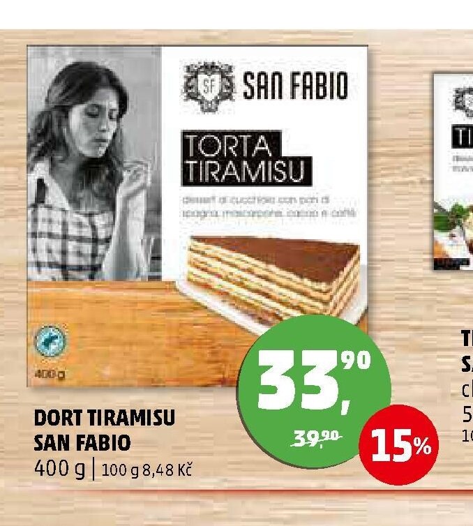 DORT TIRAMISU SAN FABIO 400 g