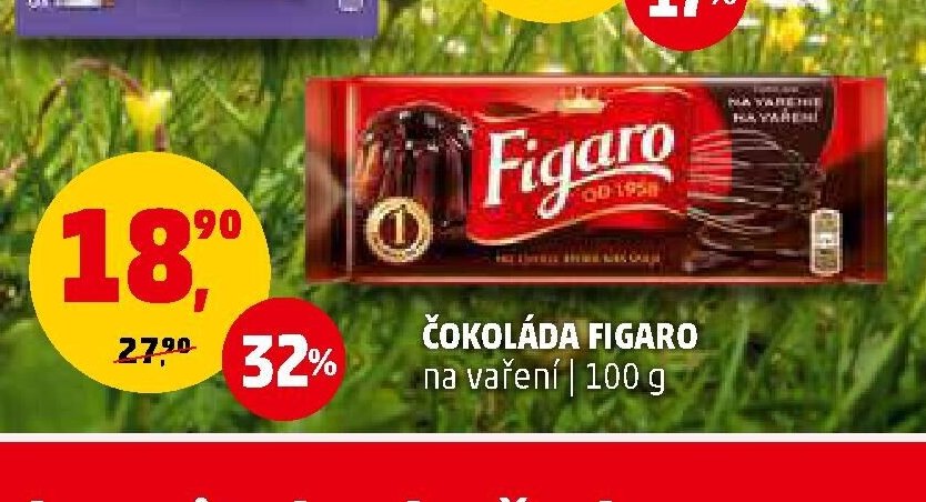Čokoláda Figaro na vaření