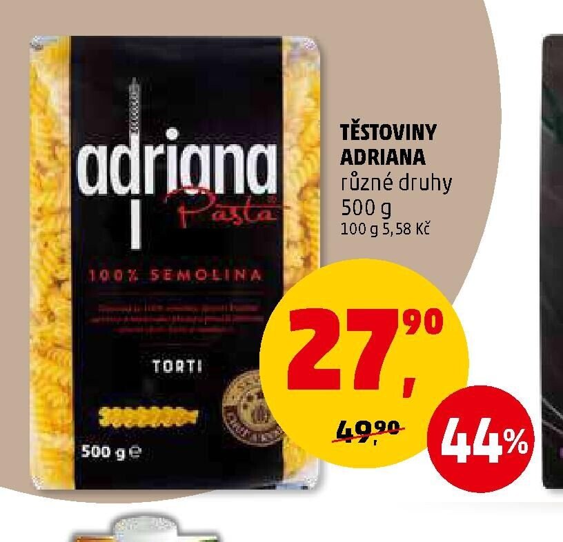 TĚSTOVINY ADRIANA