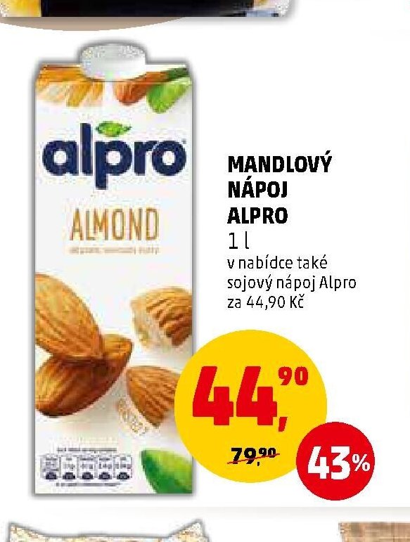 MANDLOVÝ NÁPOJ ALPRO