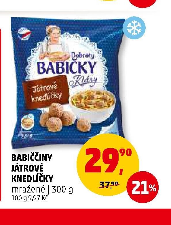 BABIČČINY JÁTROVÉ KNEDLÍČKY