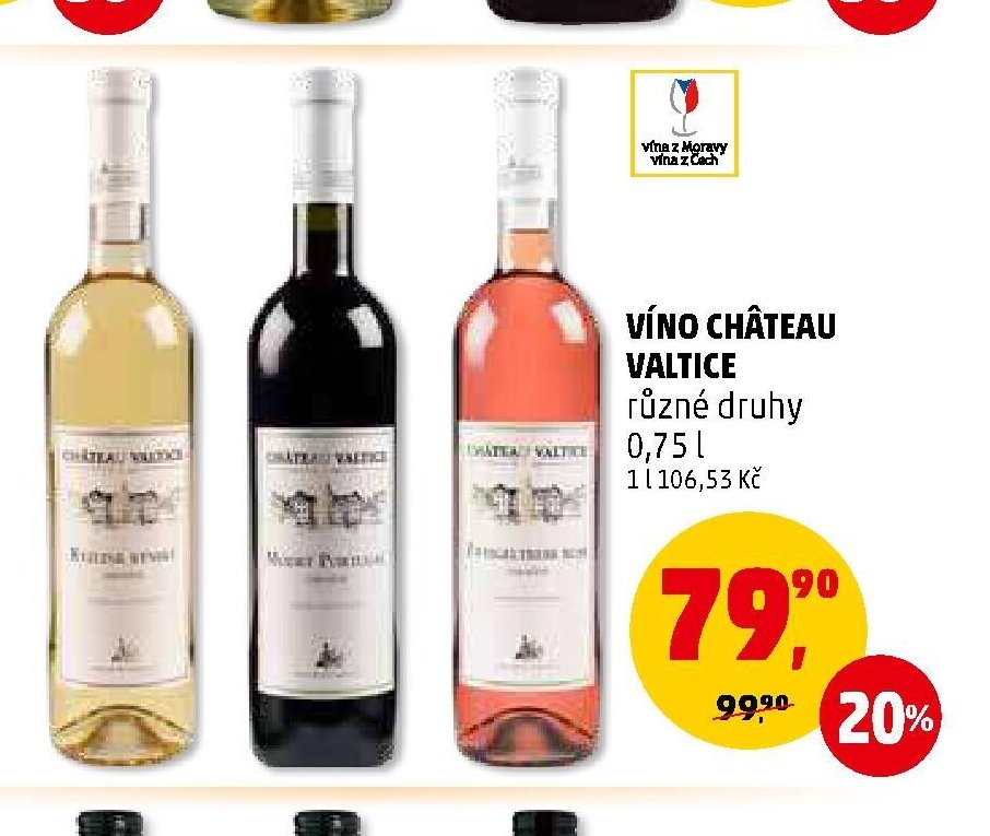 Víno Château Valtice