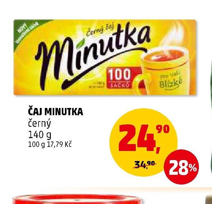 ČAJ MINUTKA černý