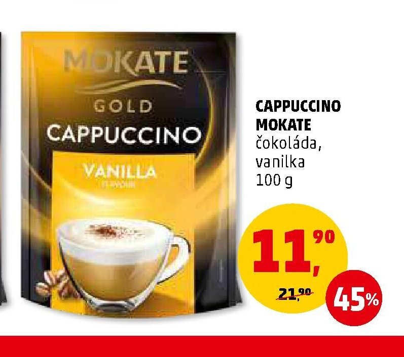 CAPPUCCINO MOKATE vanilka