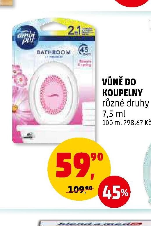 VŮNĚ DO KOUPELNY
