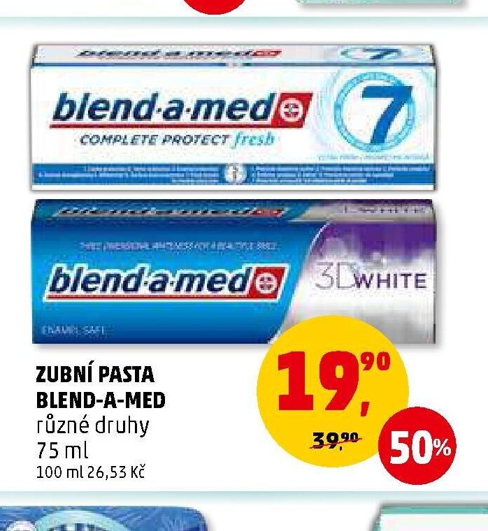 ZUBNÍ PASTA BLEND-A-MED