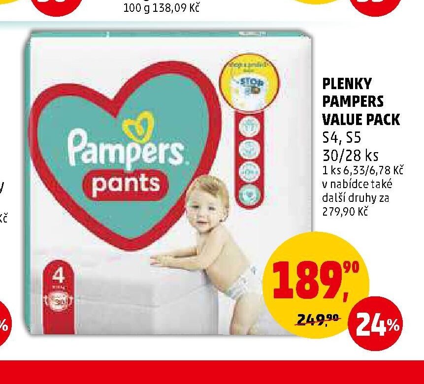 PLENKY PAMPERS VALUE PACK