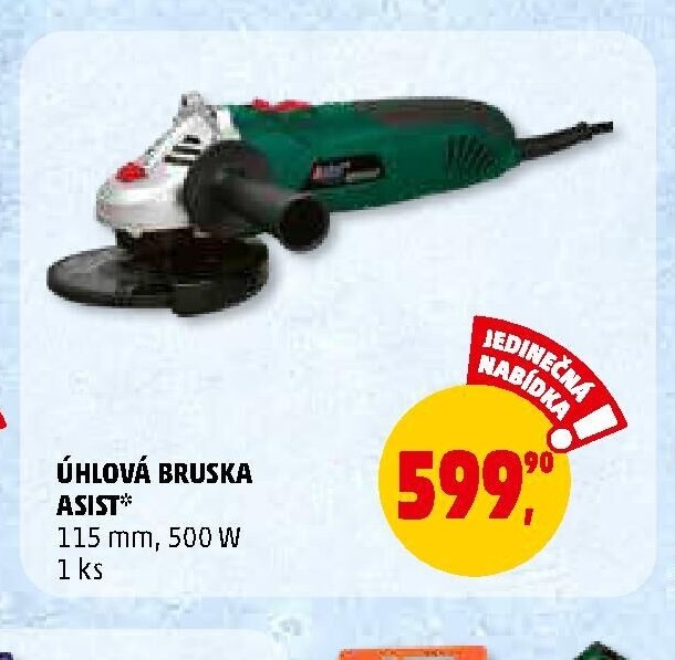 ÚHLOVÁ BRUSKA ASIST