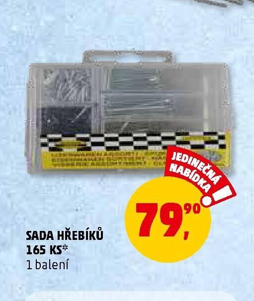 SADA HŘEBÍKŮ
