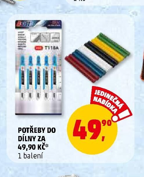 POTŘEBY DO DÍLNY ASIST