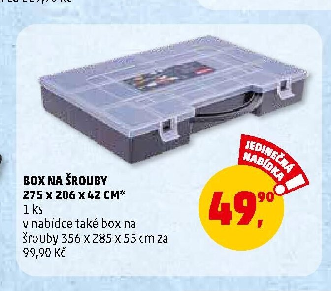 BOX NA ŠROUBY