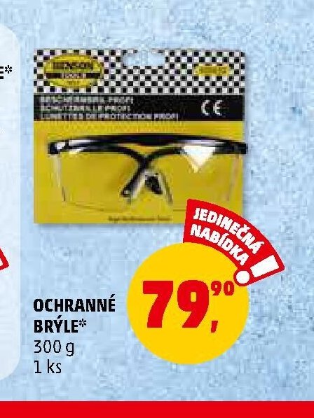 OCHRANNÉ BRÝLE