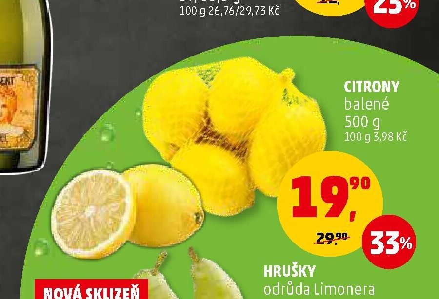 CITRONY balené