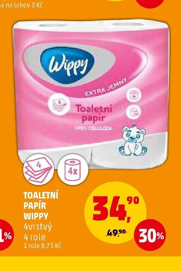 TOALETNÍ PAPÍR WIPPY