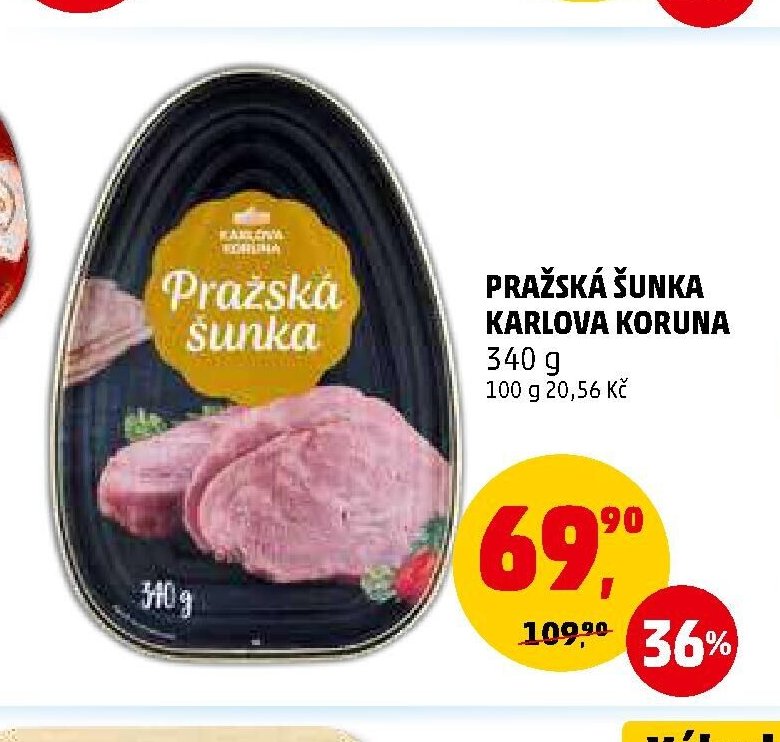 PRAŽSKÁ ŠUNKA KARLOVA KORUNA