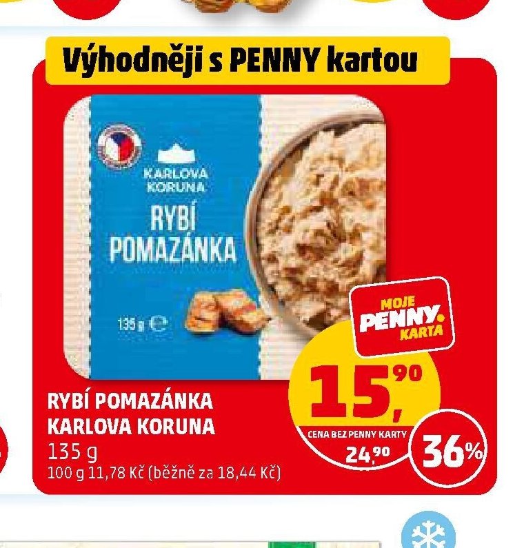 RYBÍ POMAZÁNKA KARLOVA KORUNA